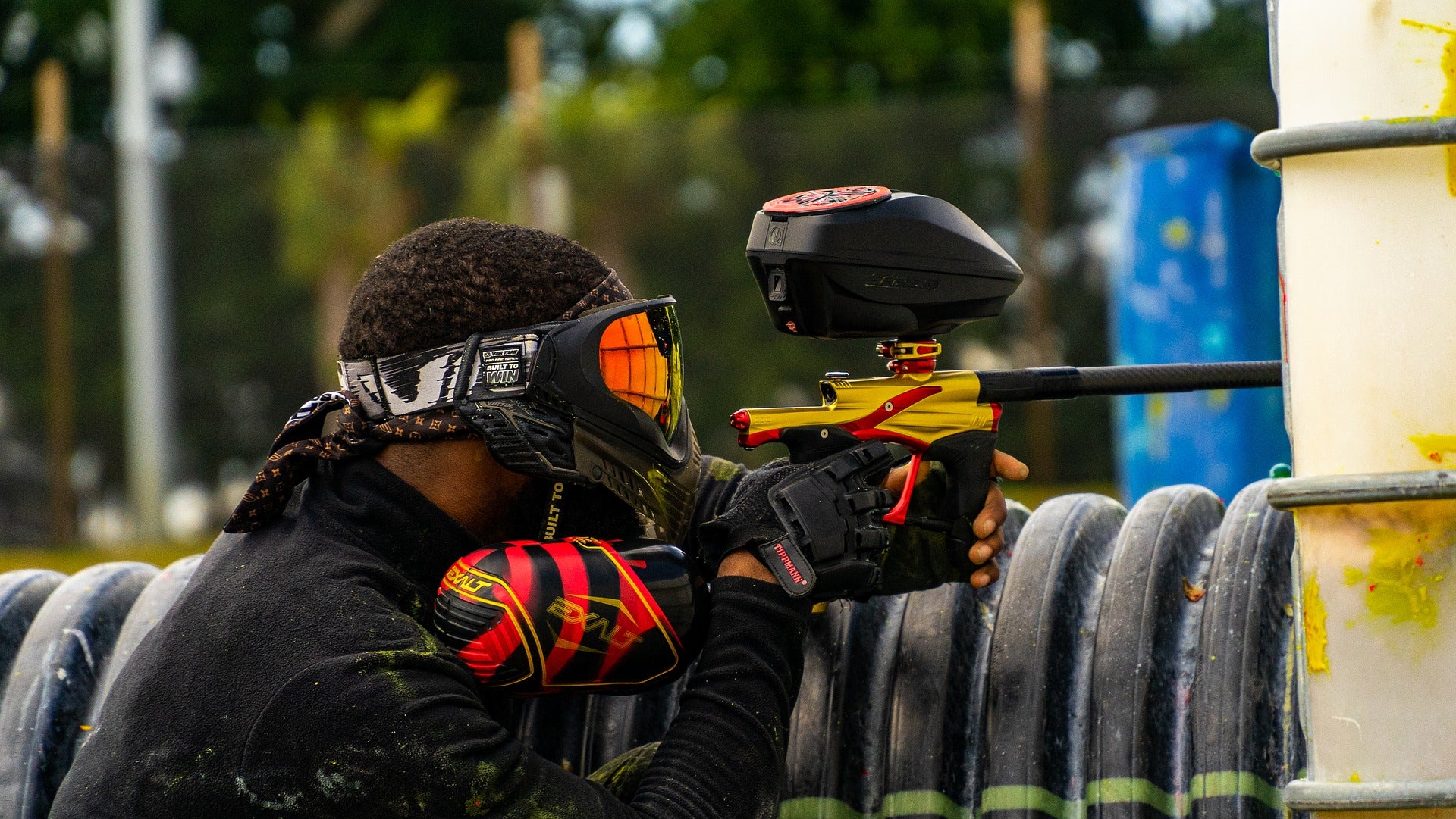 Sniper Assassin at Paintball Scenario, None other than Gom…