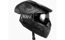 CLEARANCE Carbon OPR Full Head Coverage Thermal Paintball Goggles Mask - Black - Used But NOT Abused