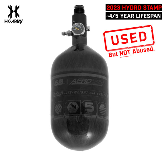 CLEARANCE HK Army 68/4500 AEROLITE HPA Compressed Air Tank System - Smoke - 11/2023