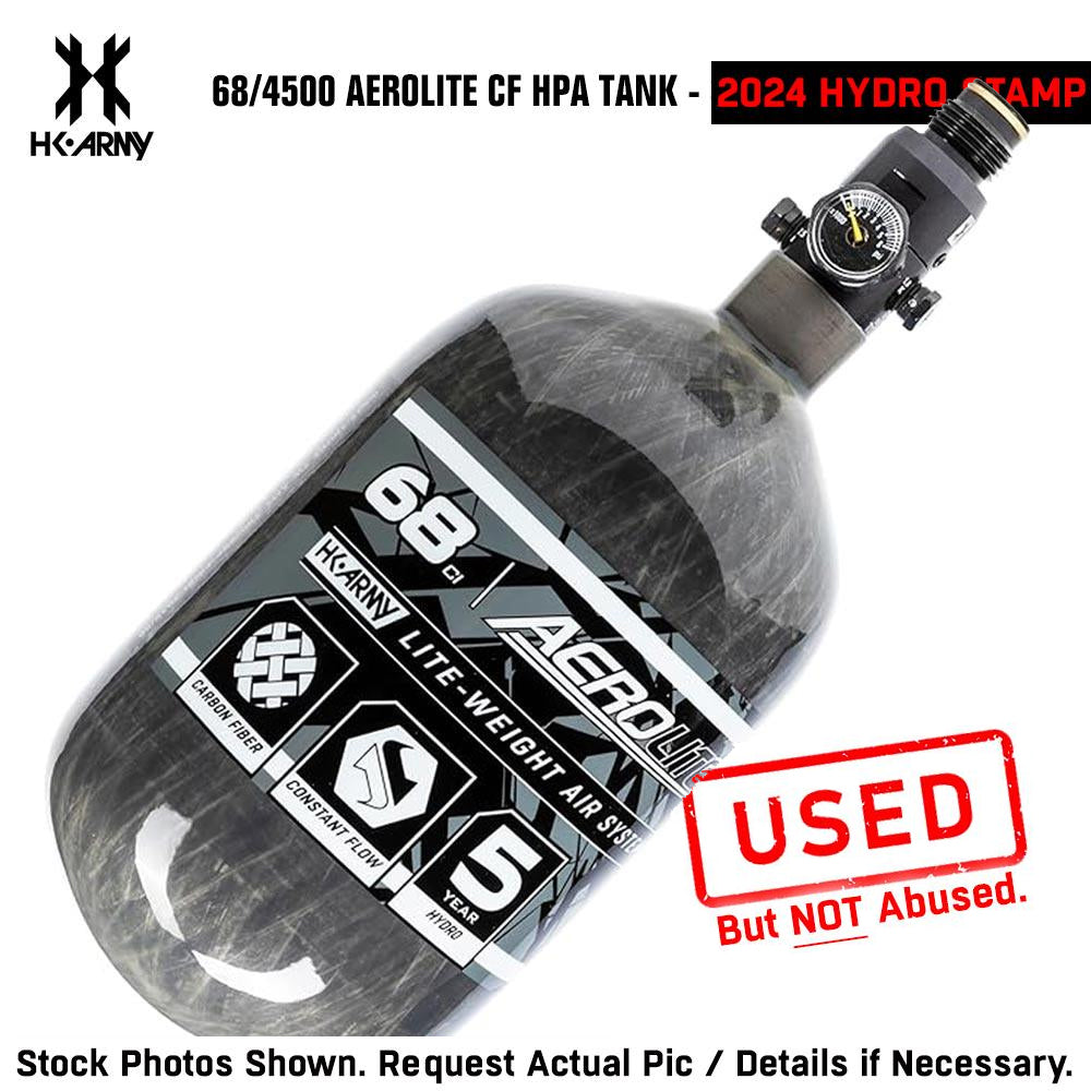 CLEARANCE HK Army 68CI/4500PSI AEROLITE HPA Compressed Air Tank System | Smoke | 2024 Hydro