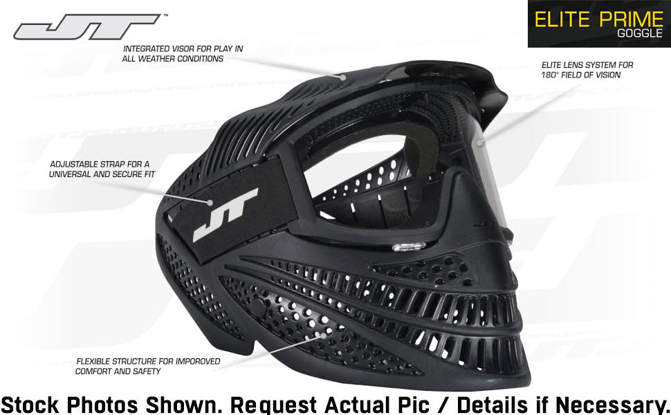 CLEARANCE Used JT Elite Prime Paintball Mask - Black