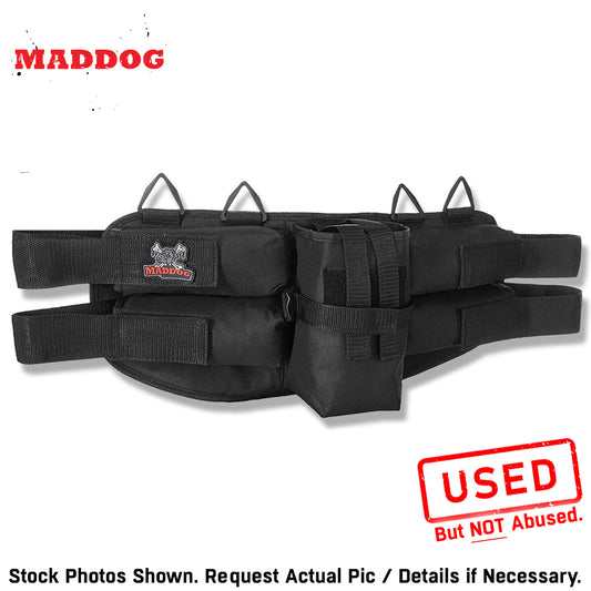 CLEARANCE Maddog 4+1 Padded Paintball Harness - USED But NOT Abused