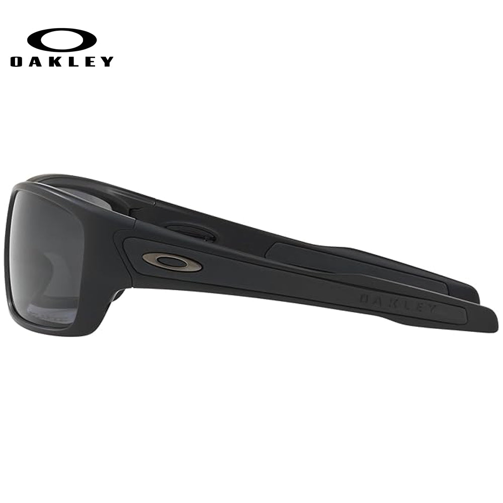 Oakley SI Turbine Men's Sunglasses - Matte Black w/ Grey Polarized Lenses