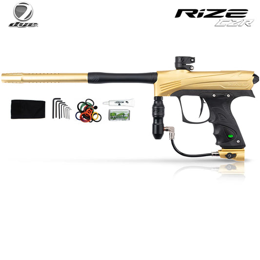 Dye Rize CZR Electronic Paintball Gun Marker - Black / Gold