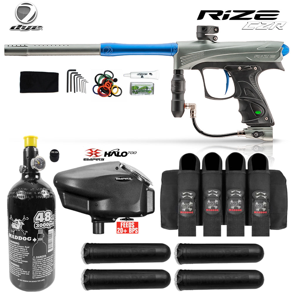 Dye Rize CZR Advanced HPA Paintball Gun Package
