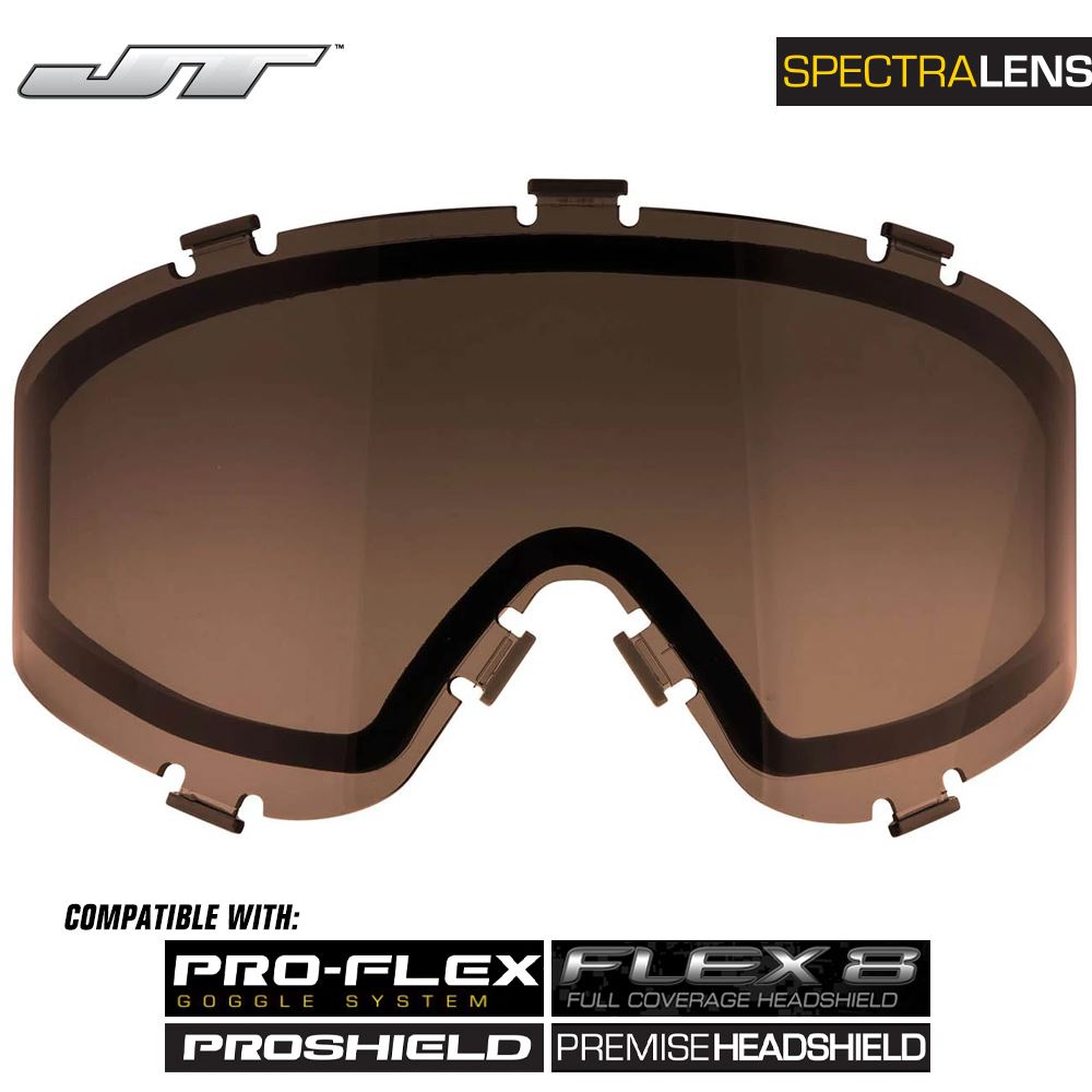 JT Spectra Paintball Mask Dual-Pane Thermal Replacement Lens