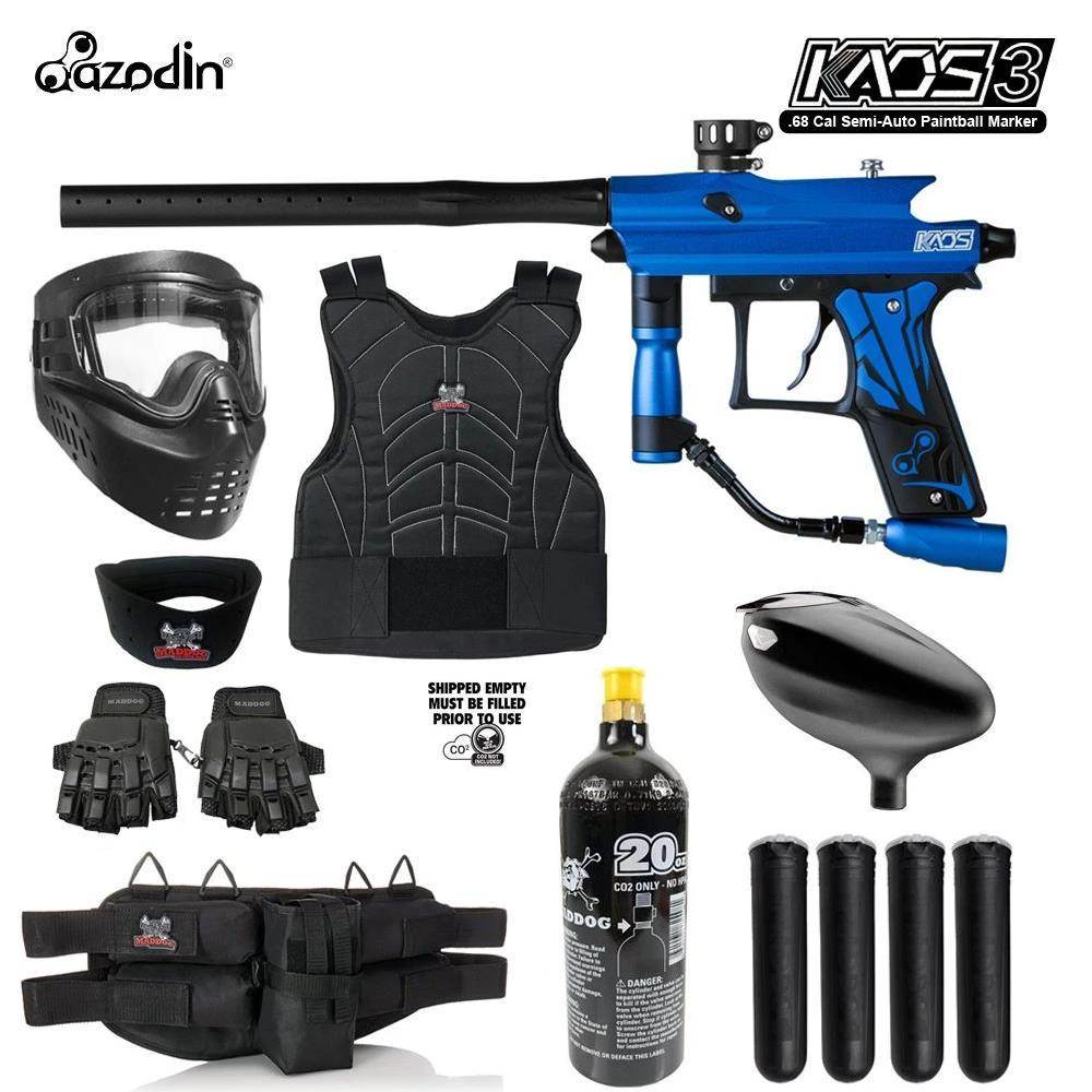 Maddog Azodin Kaos 3 Protective CO2 Paintball Gun Marker Starter