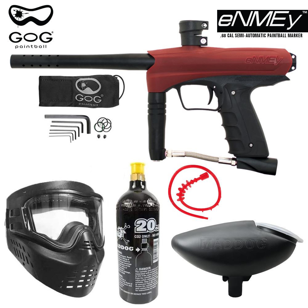 Gog Enmey Semi Automatic Paintball Guns Starter Packages