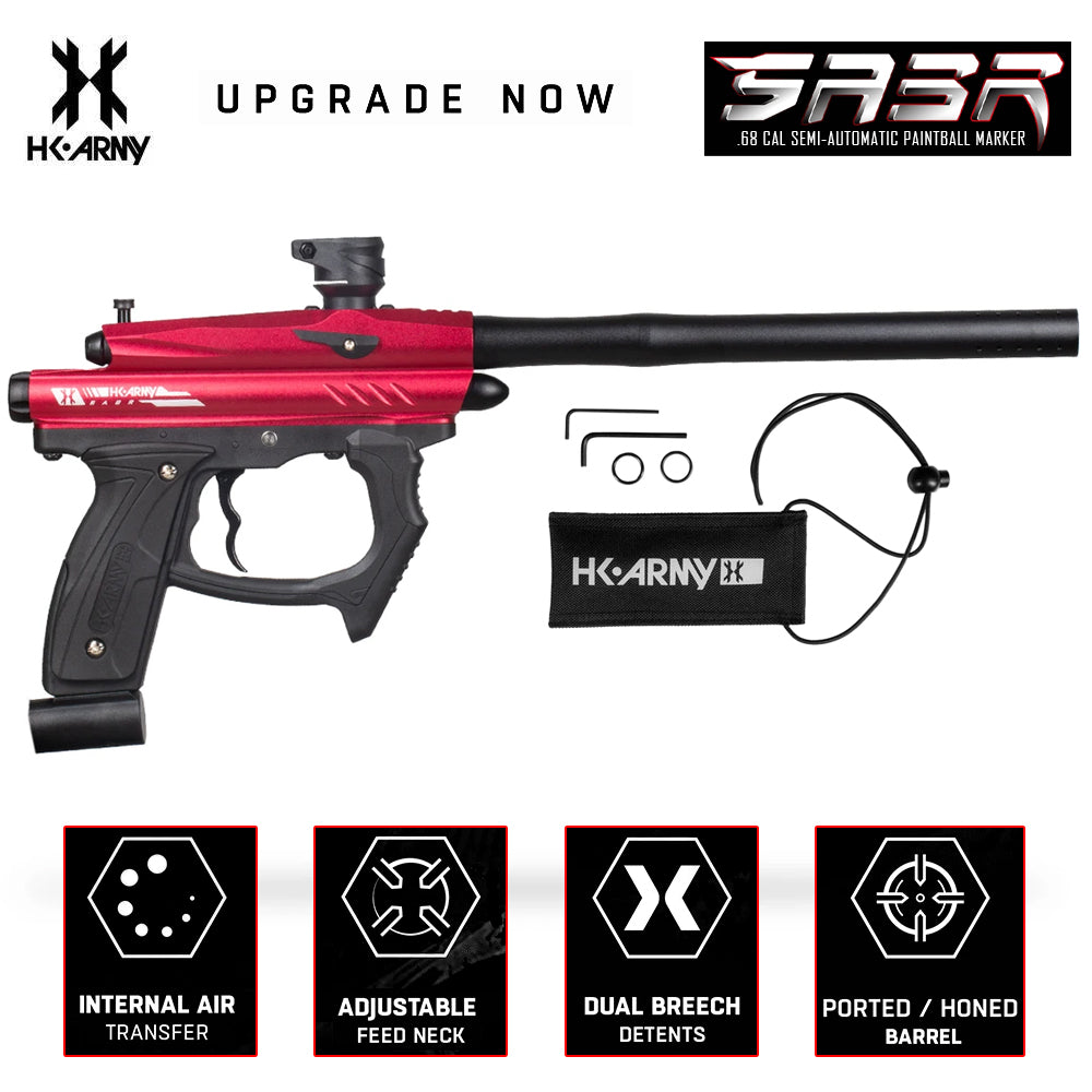CLEARANCE HK Army SABR Paintball Gun - Marker Semi Auto .68 Cal - USED But NOT Abused