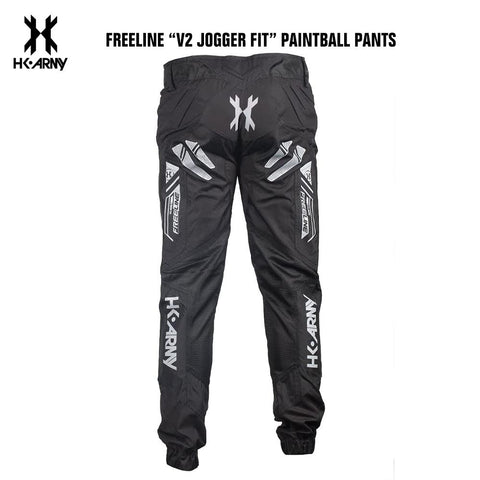 HK Army Freeline "V2 Jogger Fit" Padded Paintball Pants - Blackout