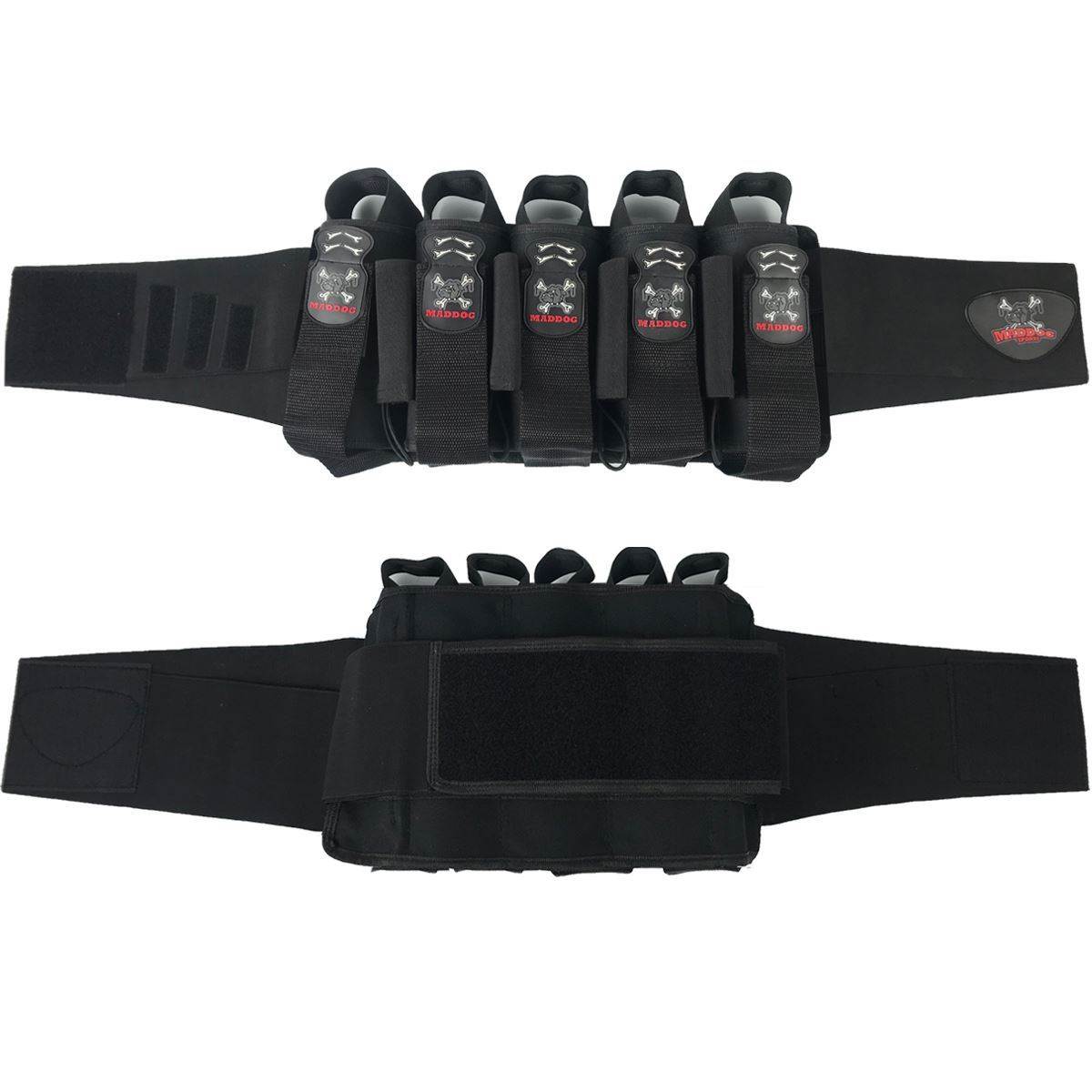 Maddog Pro Paintball Harness Pod Vertical Holder Belt 3+2 4+3 5+22
