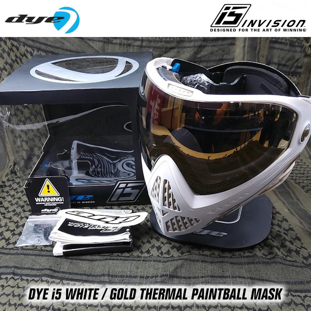 PaintballDeals.com - Dye I4 Thermal Paintball Mask Goggles +