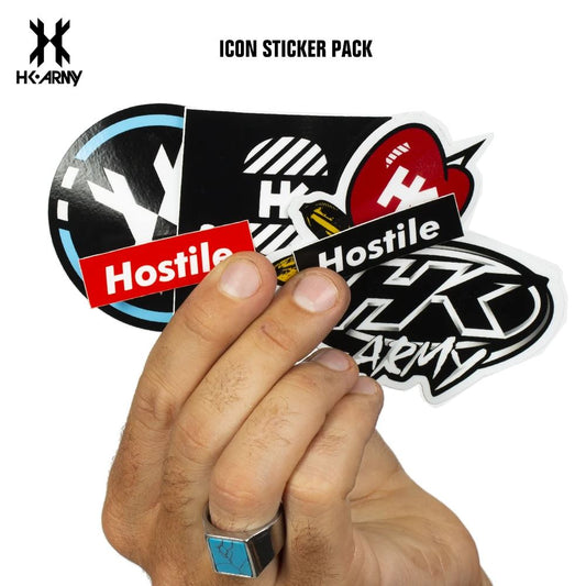 HK Army Paintball Sticker Pack - Icon (8 Assorted)