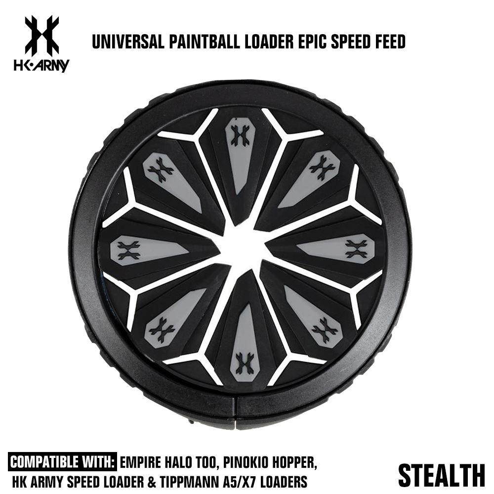 HK Army Universal Paintball Loader Epic Speed Feed - Arctic - PaintballDeals.com