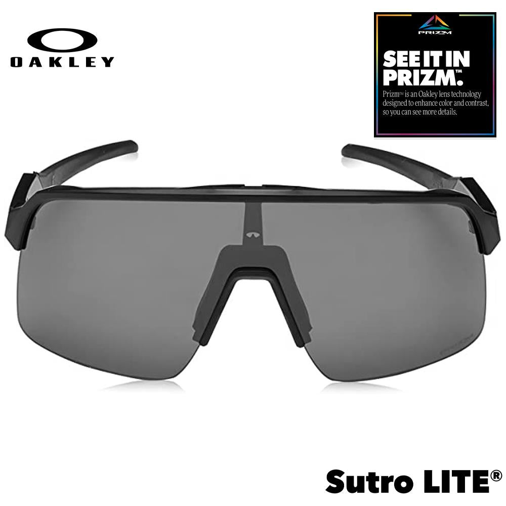 Oakley Sutro LITE Men's Sunglasses - Matte Black w/ PRIZM Black Lenses