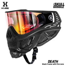 CLEARANCE HK Army HSTL SKULL Goggle Paintball Airsoft Mask with Thermal Anti-Fog Lens - Death - USED