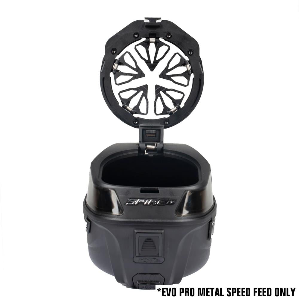 CLEARANCE HK Army Evo Pro Metal Speed Feed Paintball Loader Accessory - CTRL, Spire 4, Spire 3, Spire IR, Spire IR2 - USED - BLACK