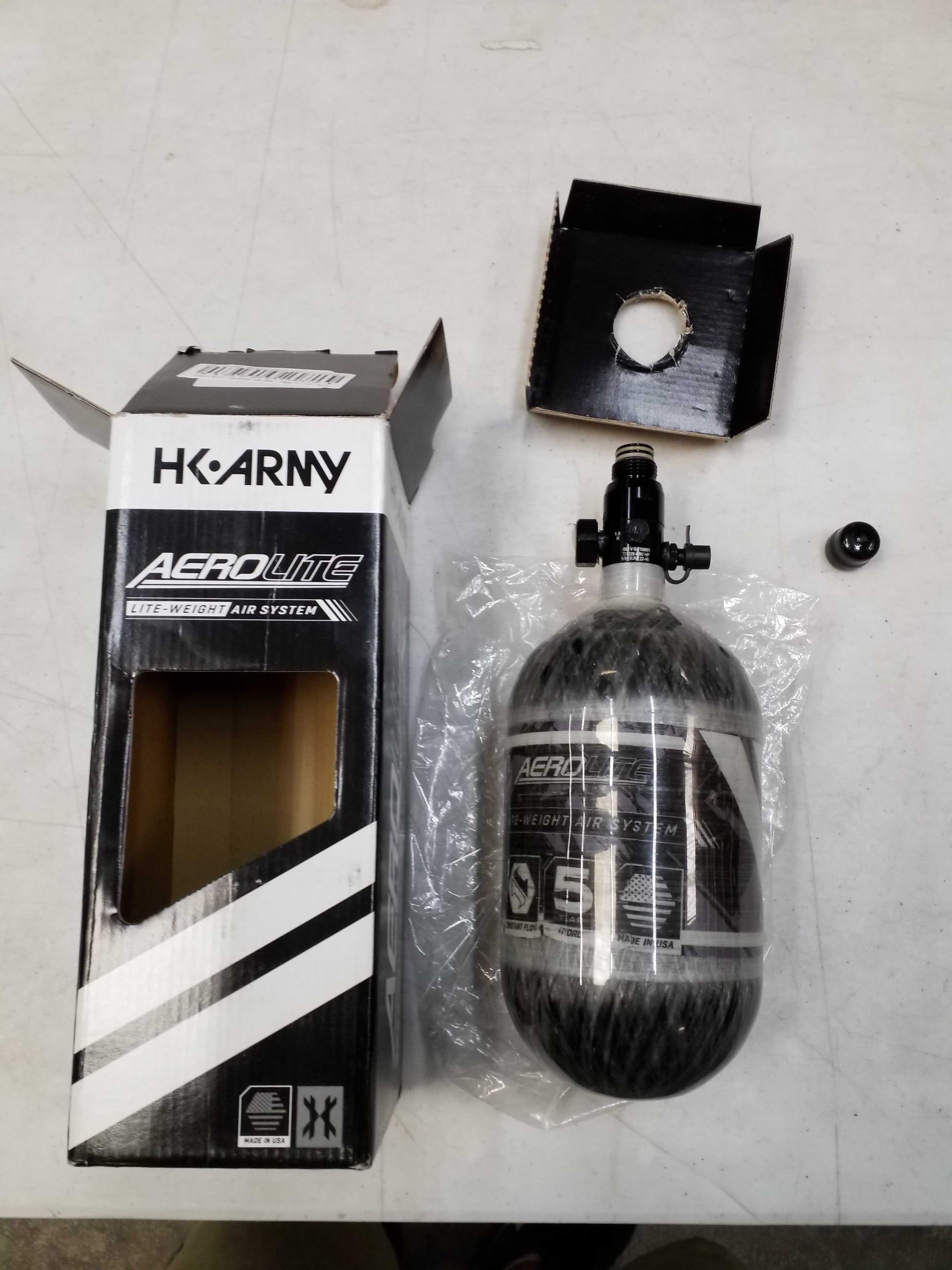 CLEARANCE - HK Army 68/4500 AEROLITE HPA Compressed Air Tank System - 02/2023