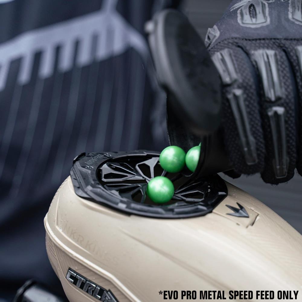CLEARANCE HK Army Evo Pro Metal Speed Feed Paintball Loader Accessory - CTRL, Spire 4, Spire 3, Spire IR, Spire IR2 - USED - BLACK