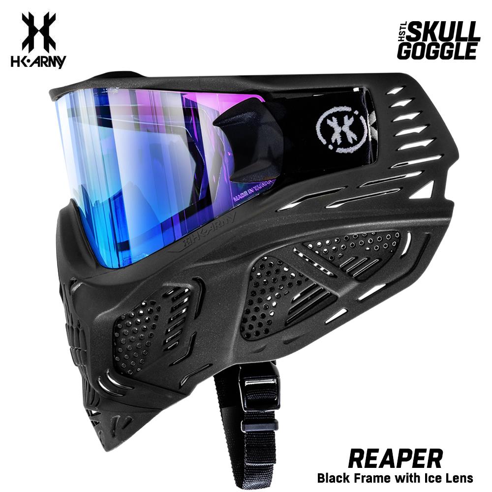 HK Army HSTL SKULL Goggle Paintball Airsoft Mask with Thermal Anti-Fog Lens - Reaper