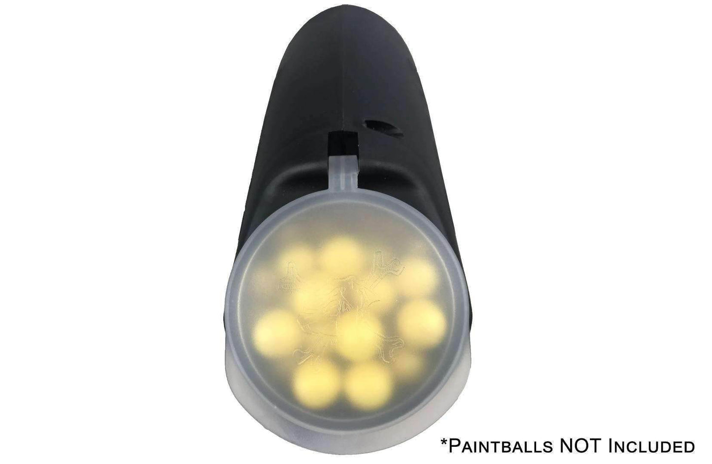 CLEARANCE - Maddog 200 Round Paintball Hopper Loader - Black - OPEN BOX