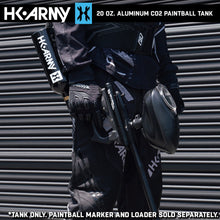 CLEARANCE HK Army 20oz Aluminum CO2 Paintball Tank - Black - 08/2021