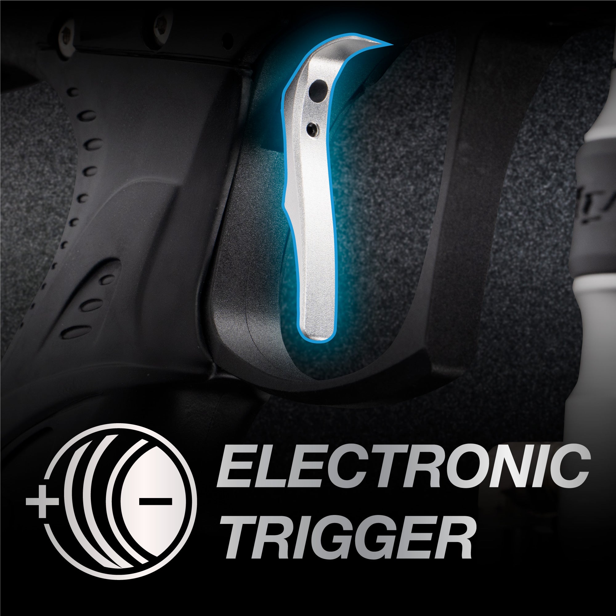 CLEARANCE Dye CZR+ .68 Caliber Full Auto Electronic Paintball Gun Marker - Grey / Purple Dust | USED But NOT Abused