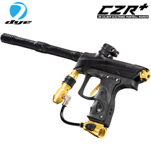 Dye CZR+ .68 Caliber Full Auto Electronic Paintball Gun Marker - Black / Gold Dust