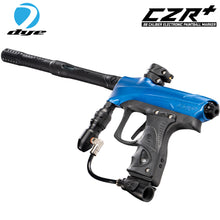 Dye CZR+ .68 Caliber Full Auto Electronic Paintball Gun Marker - Blue / Black Dust