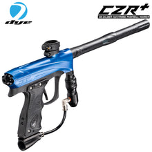 Dye CZR+ .68 Caliber Full Auto Electronic Paintball Gun Marker - Blue / Black Dust