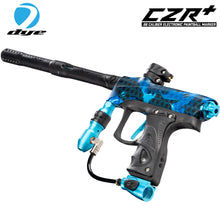 Dye CZR+ .68 Caliber Full Auto Electronic Paintball Gun Marker - PGA HyperCam Cyan Dust