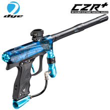 Dye CZR+ .68 Caliber Full Auto Electronic Paintball Gun Marker - PGA HyperCam Cyan Dust