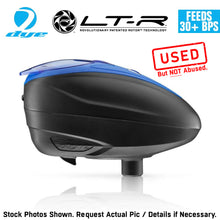 CLEARANCE - Dye LT-R Electronic Paintball Loader - Black / Blue - OPEN BOX