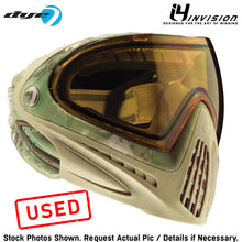 CLEARANCE Dye I4 Thermal Anti-Fog Paintball Mask Goggle System - DYECAM | Used