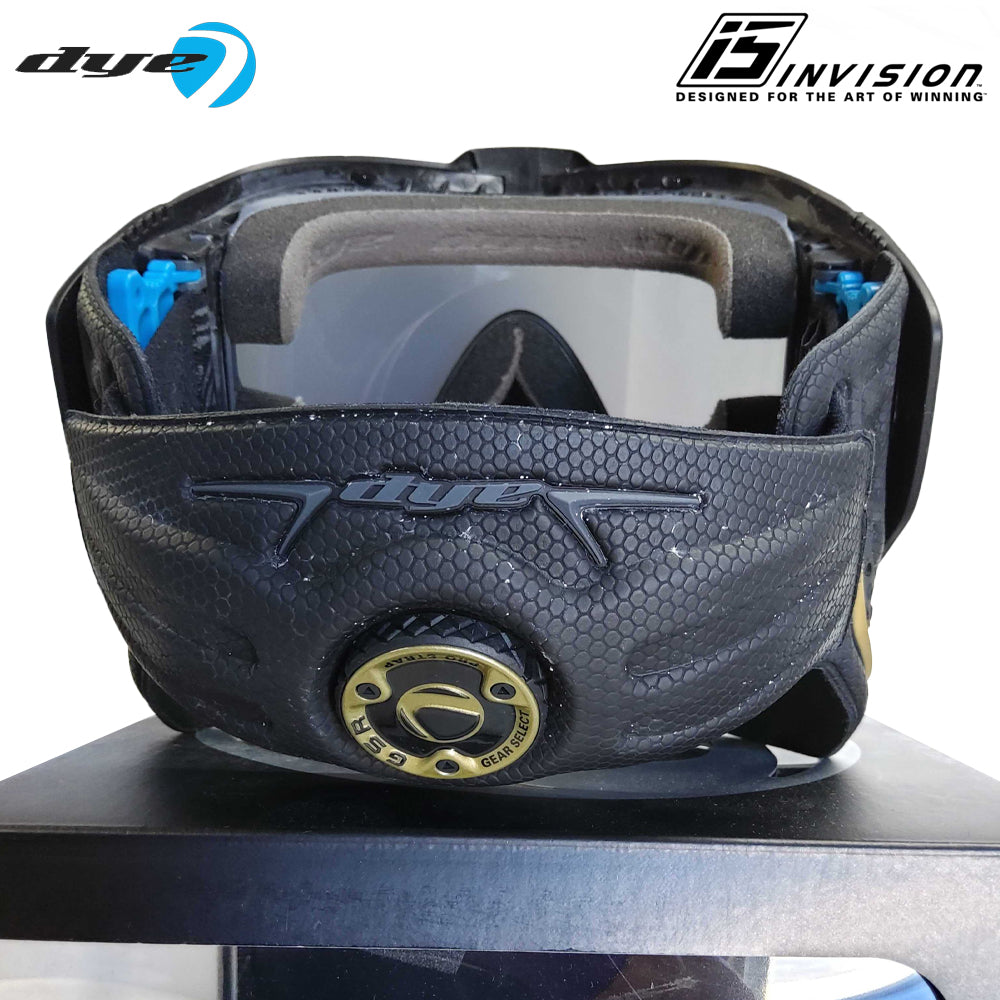 CLEARANCE DYE i5 Paintball Mask Goggle - Onyx Gold | Used