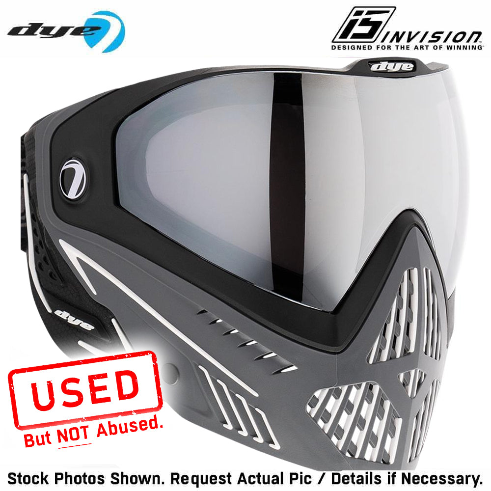 CLEARANCE Dye i5 Thermal Anti-Fog Thermal Lens Paintball Airsoft Mask Goggle - Shades | USED But NOT Abused
