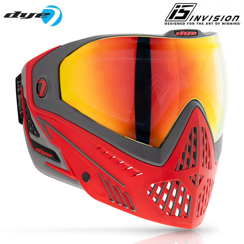 Dye I5 Thermal Paintball Mask Goggles with GSR Pro Strap