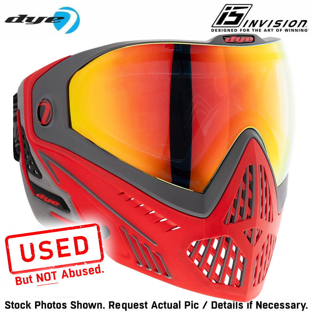 CLEARANCE Dye i5 Thermal Anti-Fog Paintball Airsoft Mask Goggle Shadow Fire | USED But NOT Abused