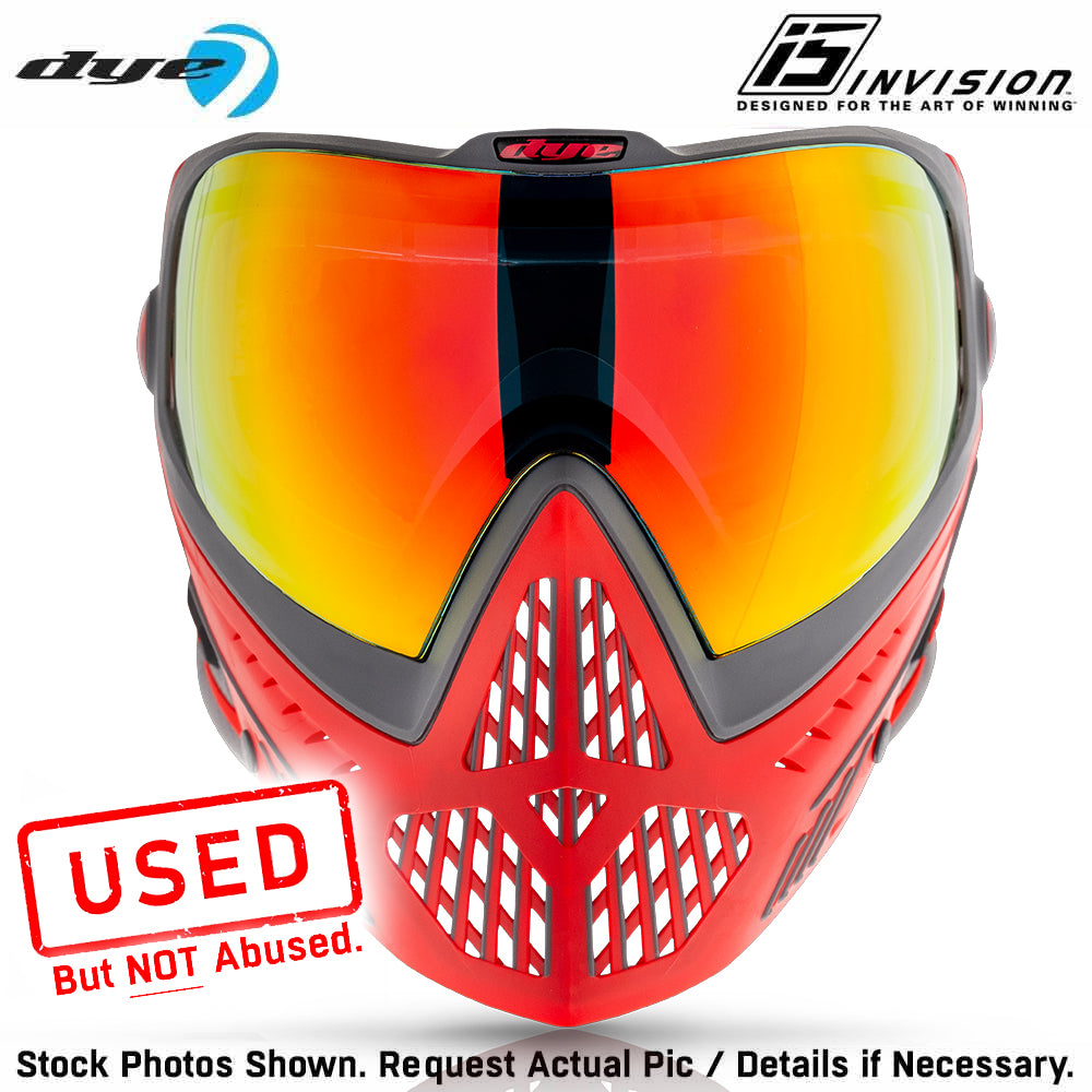 CLEARANCE Dye i5 Thermal Anti-Fog Paintball Airsoft Mask Goggle Shadow Fire | USED But NOT Abused