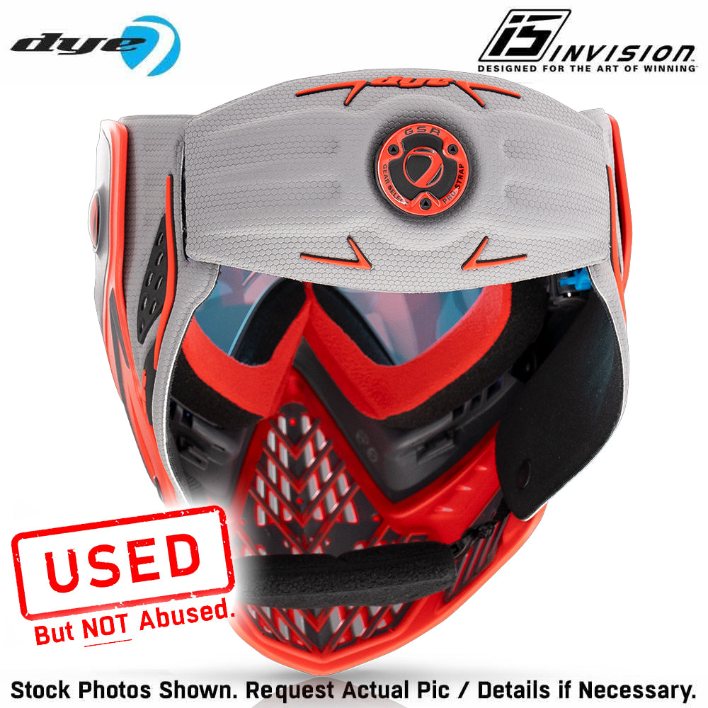 CLEARANCE Dye i5 Thermal Anti-Fog Paintball Airsoft Mask Goggle Shadow Fire | USED But NOT Abused