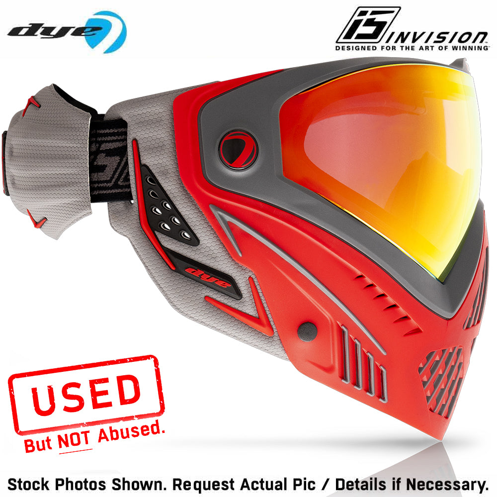 CLEARANCE Dye i5 Thermal Anti-Fog Paintball Airsoft Mask Goggle Shadow Fire | USED But NOT Abused