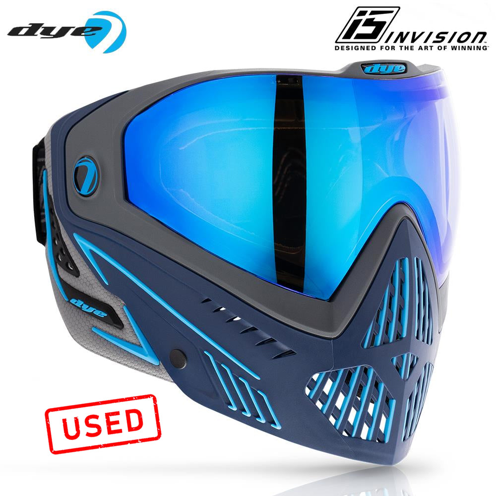 CLEARANCE Dye I5 Thermal Paintball Mask Goggles with GSR Pro Strap - Raise Up | USED