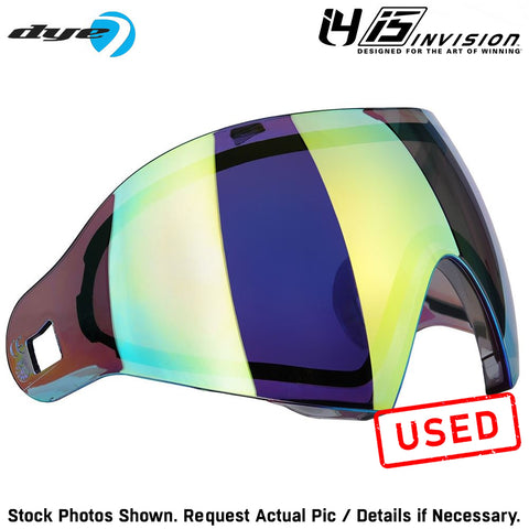 CLEARANCE Dye I4 / I5 Paintball Mask Thermal Replacement Lens - Northern Lights - USED But NOT Abused