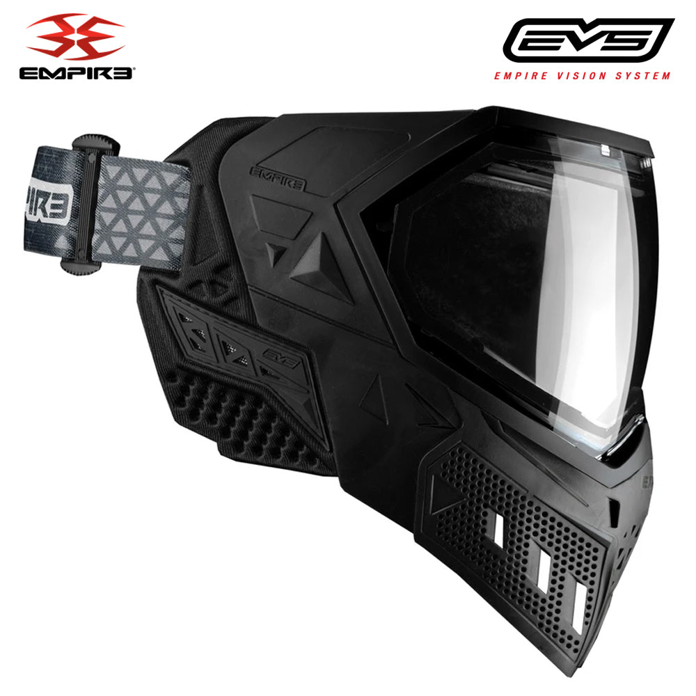 CLEARANCE Empire EVS Thermal Paintball Mask Goggles + BONUS CLEAR THERMAL LENS - Black