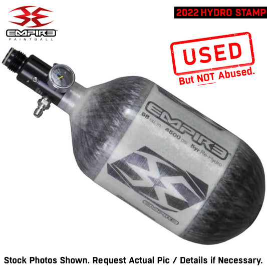 CLEARANCE Empire Paintball BASICS 68/4500 High Pressure Carbon Fiber Compressed Air Tank - 2022 HYDRO