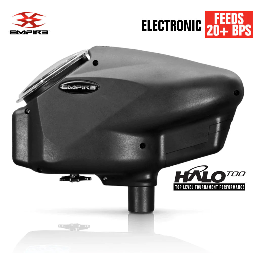 Empire Halo Too Electronic Paintball Loader Hopper - 20+BPS - LIMITED EDITION MATTE COLORS!