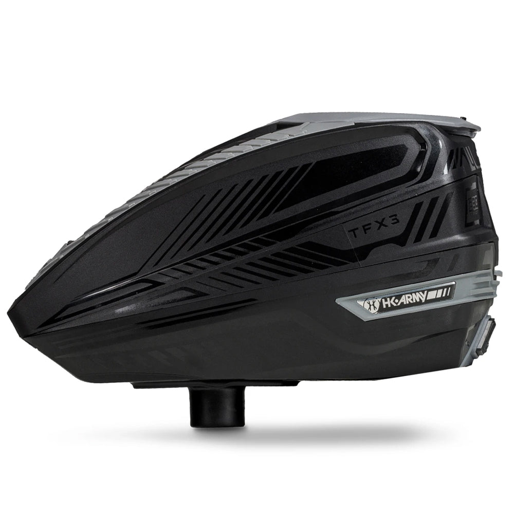 CLEARANCE HK Army TFX 3.0 Electronic Paintball Loader - 22+ BPS - Black/Grey