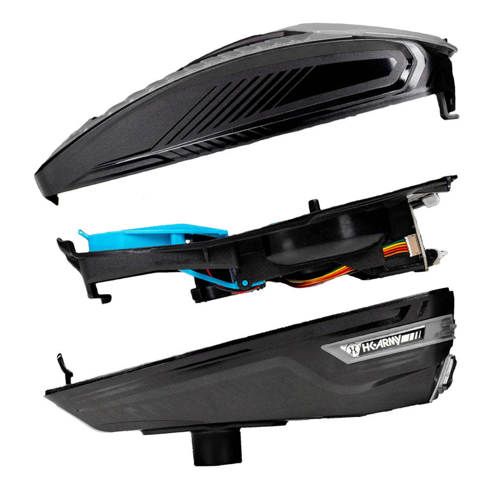 CLEARANCE HK Army TFX 3.0 Electronic Paintball Loader - 22+ BPS - Black/Grey