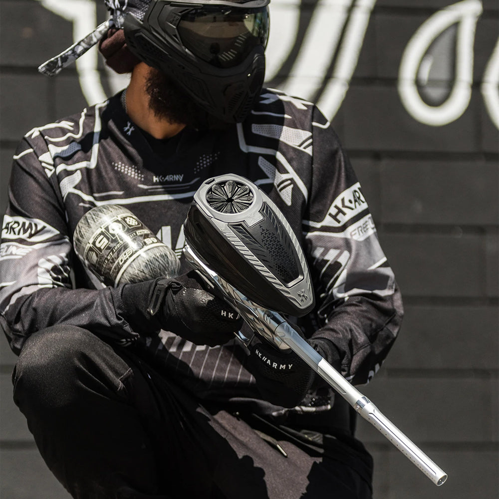 CLEARANCE HK Army TFX 3.0 Electronic Paintball Loader - 22+ BPS - Black/Grey