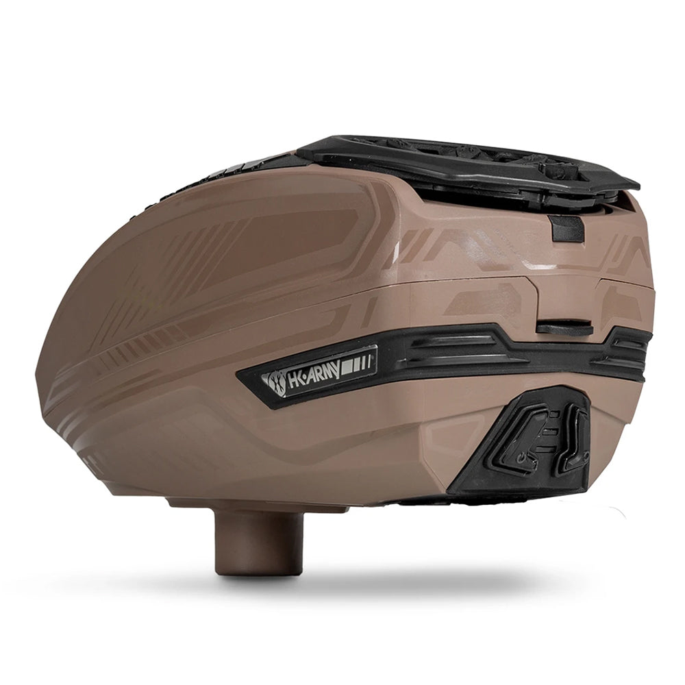CLEARANCE HK Army TFX 3.0 Electronic Paintball Loader - 22+ BPS - Tan/Black - OPEN BOX